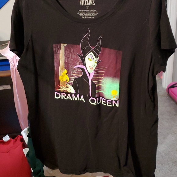 Disney Tops - Black Maleficient T-Shirt